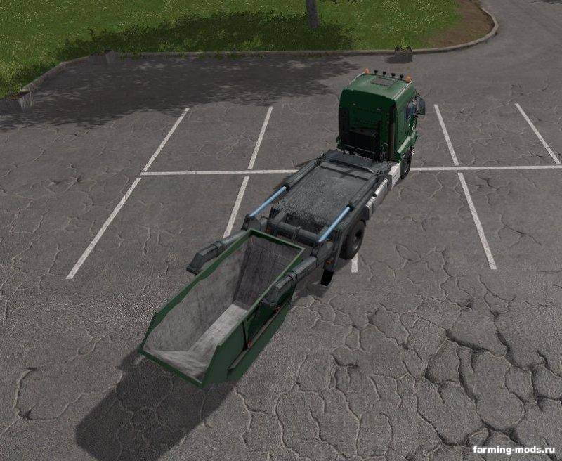 Мод MAN Skip Truck with Container v 1.0 для Farming Simulator 2017 Мод MAN Skip Truck with Container v 1.0 для Farming Simulator 2017