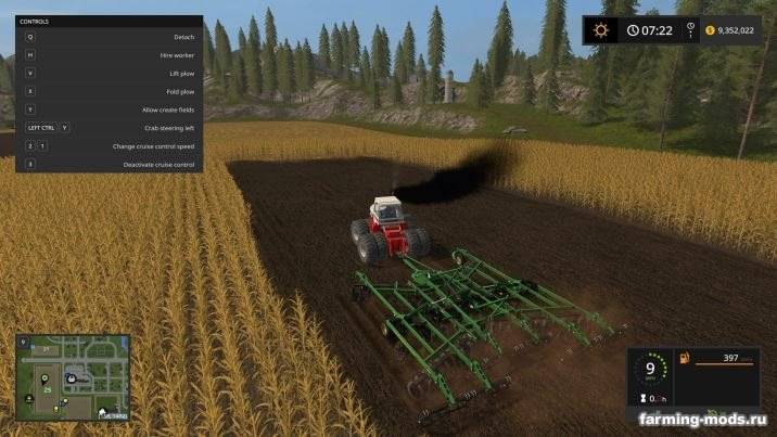 Мод Case 2870 Traction King v 1.0 для Farming Simulator 2017 Мод Case 2870 Traction King v 1.0 для Farming Simulator 2017