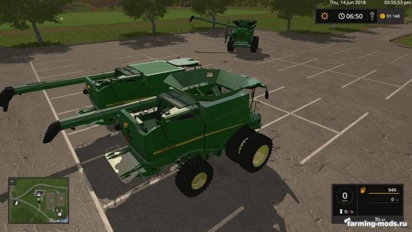 Мод John Deere S600 US version model 2012 v 1.1 для Farming Simulator 2017 Мод John Deere S600 US version model 2012 v 1.1 для Farming Simulator 2017