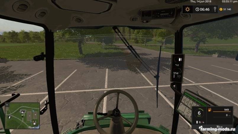 Мод John Deere S600 US version model 2012 v 1.1 для Farming Simulator 2017 Мод John Deere S600 US version model 2012 v 1.1 для Farming Simulator 2017