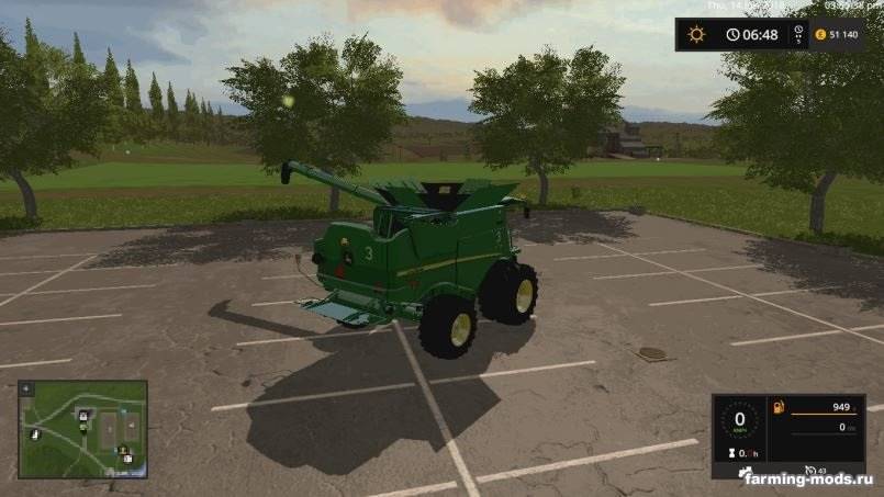 Мод John Deere S600 US version model 2012 v 1.1 для Farming Simulator 2017 Мод John Deere S600 US version model 2012 v 1.1 для Farming Simulator 2017