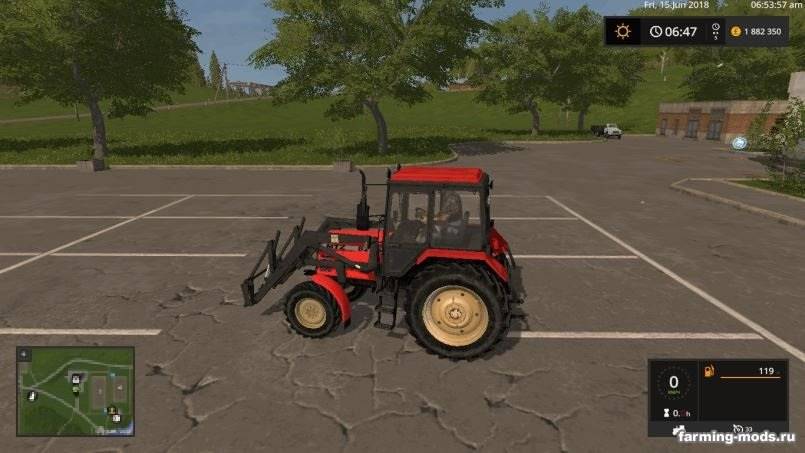 Мод МТЗ-82 TS Беларус v 1.0 для Farming Simulator 2017