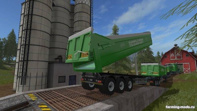 Мод Пак Custom Road Train Pack v 2.2 для Farming Simulator 2017