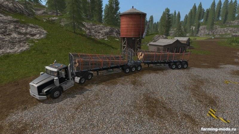 Мод Пак Custom Road Train Pack v 2.2 для Farming Simulator 2017