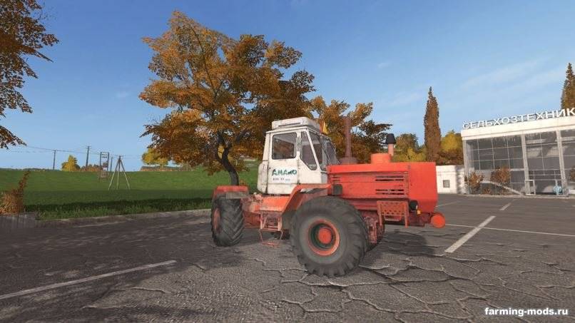 Мод ХТЗ Т-150К (Красный) v 1.0 для Farming Simulator 2017