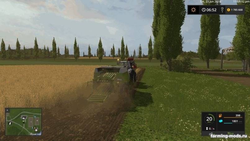 Мод Claas Rollant Rundballenpresse v 1.2 для Farming Simulator 2017