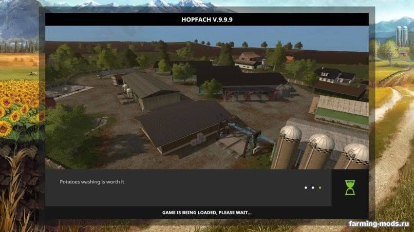 Мод Карта Hopfach v 9.9.8 RUS для Farming Simulator 2017