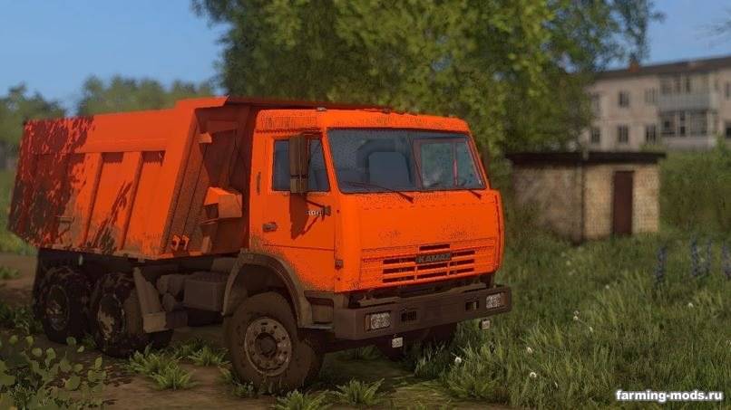 Мод Камаз 65115 v 1.0 для Farming Simulator 2017