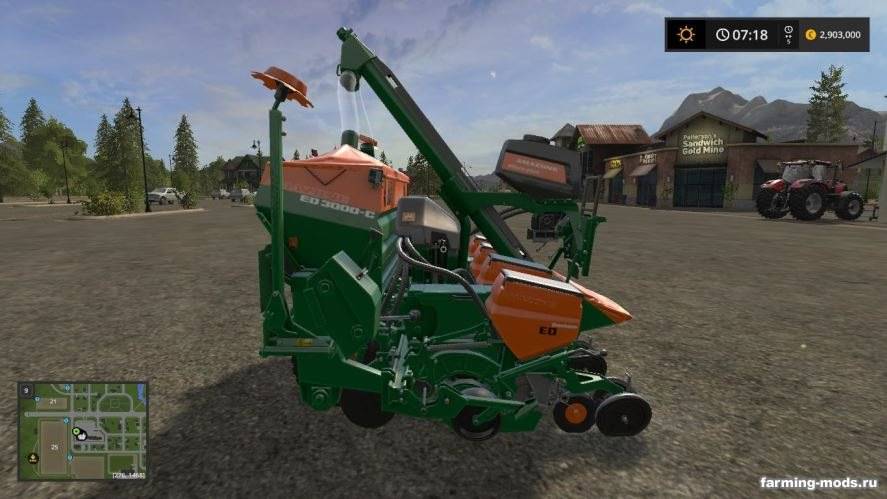 Мод Amazone ED3000 Multifrucht Direktsaat + Dungefunktion v 1.0 для Farming Simulator 2017 Мод Amazone ED3000 Multifrucht Direktsaat + Dungefunktion v 1.0 для Farming Simulator 2017