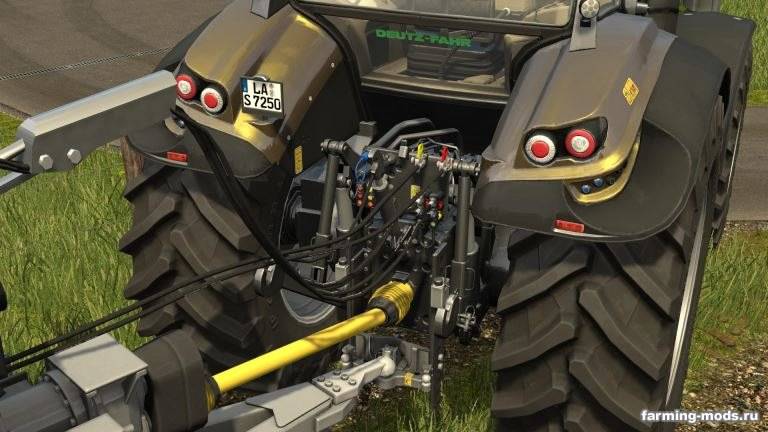 Мод Deutz Fahr Serie7 StageIV v 1.0 для Farming Simulator 2017