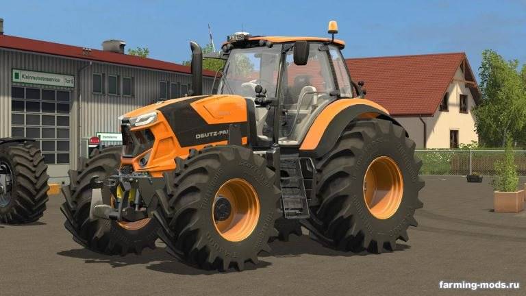 Мод Deutz Fahr Serie7 StageIV v 1.0 для Farming Simulator 2017