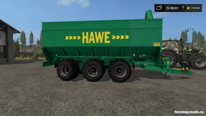 Мод Hawe ULW 3000 T v 1.0 для Farming Simulator 2017 Мод Hawe ULW 3000 T v 1.0 для Farming Simulator 2017