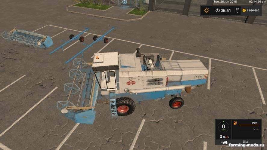 Мод Fortschritt E512 Pack v 1.2 для Farming Simulator 2017