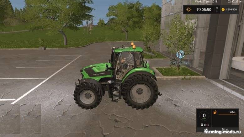 Мод Deutz Fahr 6TTV v 1.1 для Farming Simulator 2017