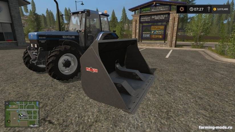 Мод Large Bucket v 1.0 для Farming Simulator 2017