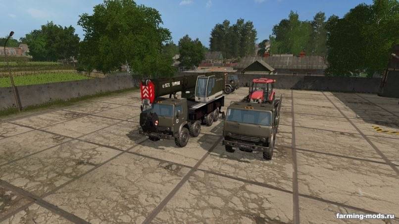 Мод Пак Камаз-6350 v 1.0.0.1 для Farming Simulator 2017