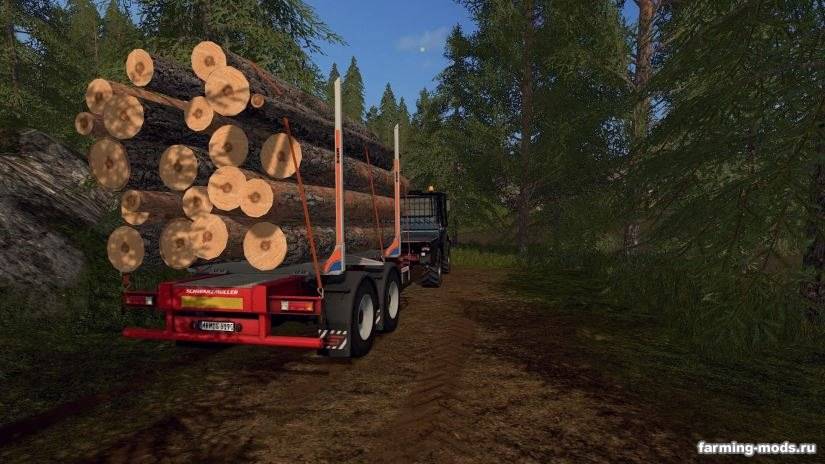 Мод Wood Schwarzmueller Tandem v 2.0 для Farming Simulator 2017