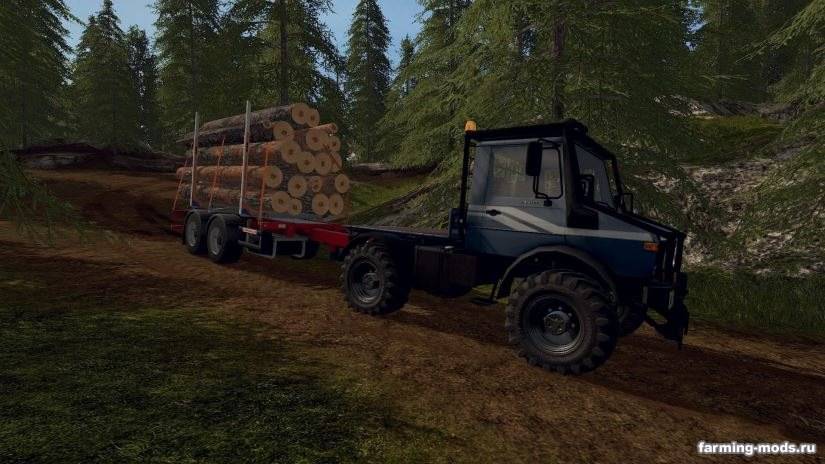 Мод Wood Schwarzmueller Tandem v 2.0 для Farming Simulator 2017