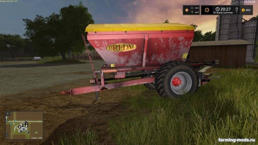 Мод Bredal K105 v 1.1 для Farming Simulator 2017