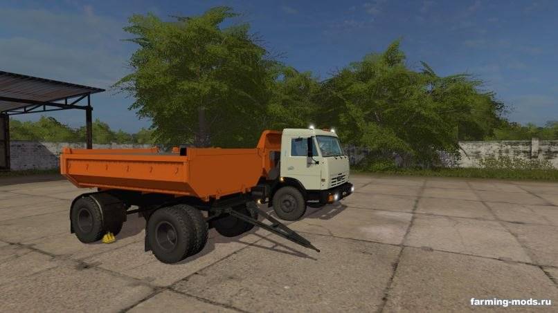  Мод Пак Камаз-43255 и Прицеп v 1.0.0.0 для Farming Simulator 2017