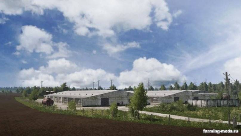 Мод Карта PGR Bruzda v 2.0.1.9 для Farming Simulator 2017