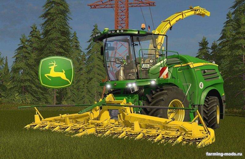 Мод John Deere 8000 Series Final Beast Pack v 4.0 для Farming Simulator 2017