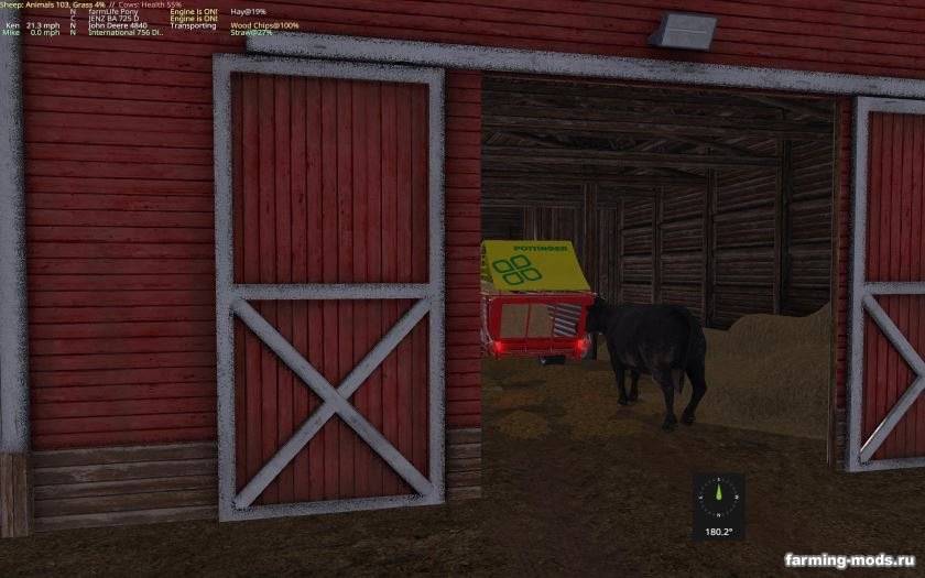 Мод Карта The Old Family Farm 2017 v 2.0 для Farming Simulator 2017