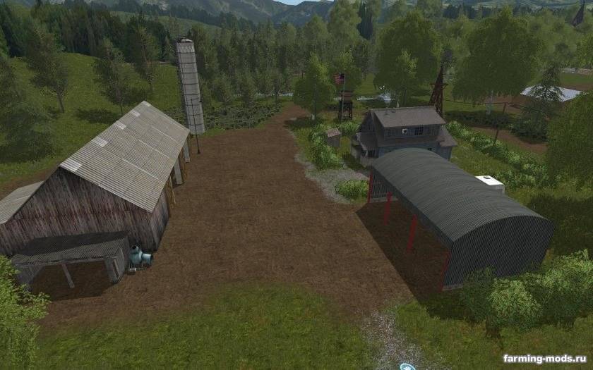 Мод Карта The Old Family Farm 2017 v 2.0 для Farming Simulator 2017