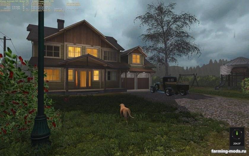 Мод Карта The Old Family Farm 2017 v 2.0 для Farming Simulator 2017