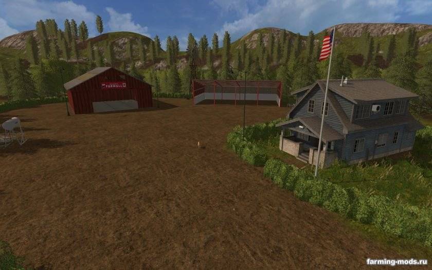 Мод Карта The Old Family Farm 2017 v 2.0 для Farming Simulator 2017