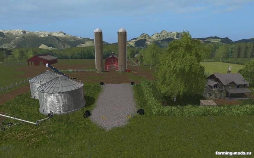 Мод Карта The Old Family Farm 2017 v 2.0 для Farming Simulator 2017