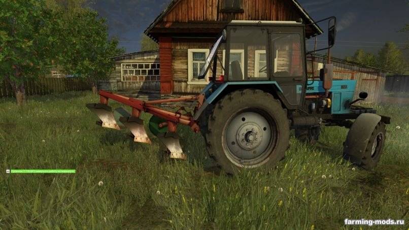 Мод UNIA-3 furrow plow v 1.0 для Farming Simulator 2017