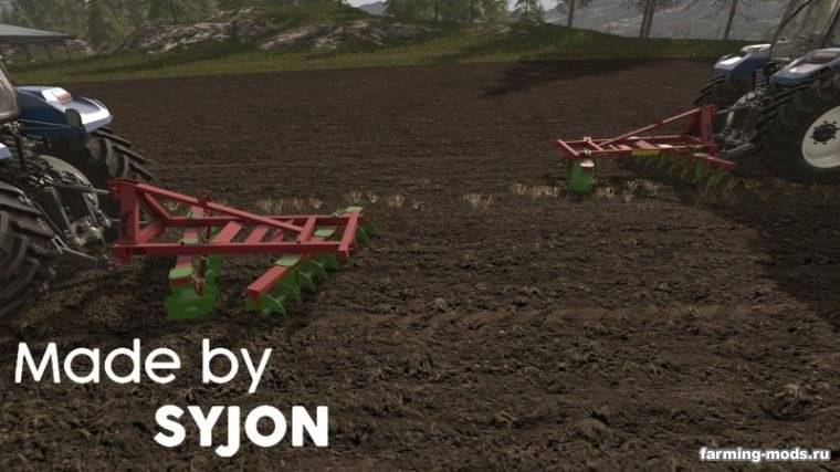 Мод MarTech P-200 disc harrow v 1.0 для Farming Simulator 2017