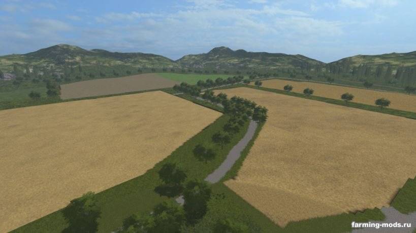Мод Карта Tuscan Lands v 1.0 для Farming Simulator 2017