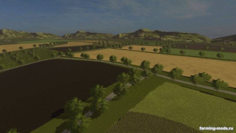 Мод Карта Tuscan Lands v 1.0 для Farming Simulator 2017