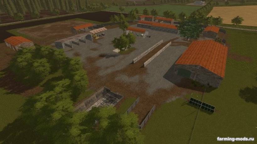 Мод Карта Tuscan Lands v 1.0 для Farming Simulator 2017