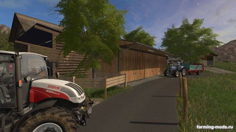 Мод Карта Styria Mountains v 1.5 для Farming Simulator 2017