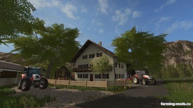 Мод Карта Styria Mountains v 1.5 для Farming Simulator 2017