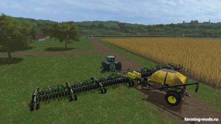 Мод Пак John Deere 7930 TwinWheels & 1910 Seeder v 1.0 для Farming Simulator 2017 Мод Пак John Deere 7930 TwinWheels & 1910 Seeder v 1.0 для Farming Simulator 2017