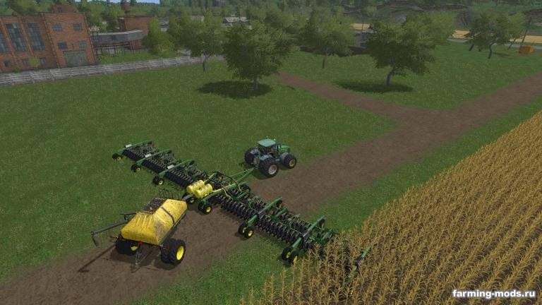 Мод Пак John Deere 7930 TwinWheels & 1910 Seeder v 1.0 для Farming Simulator 2017 Мод Пак John Deere 7930 TwinWheels & 1910 Seeder v 1.0 для Farming Simulator 2017