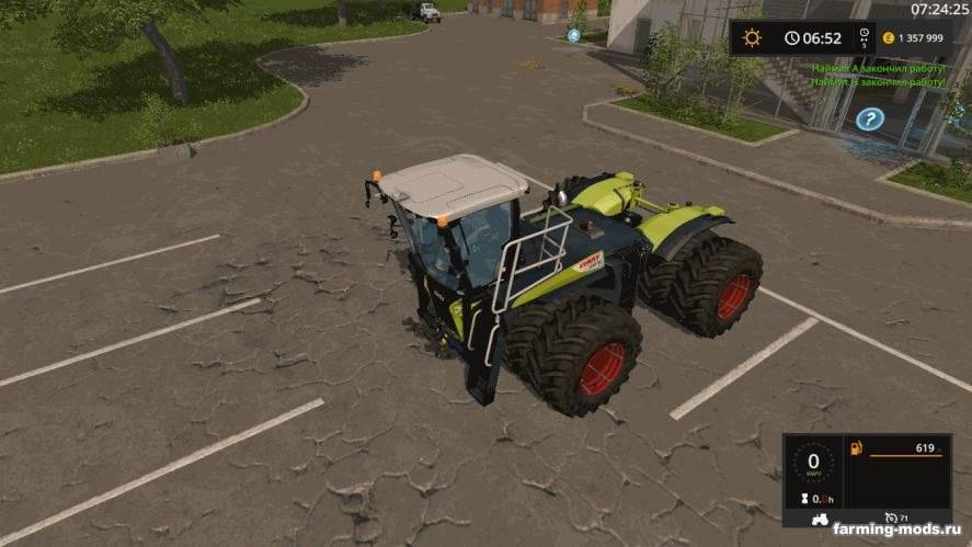 Мод Пак Claas Xerion 4000 ST Packs v 1.1 для Farming Simulator 2017
