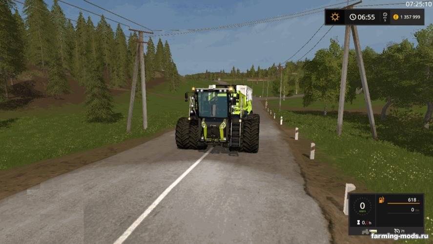 Мод Пак Claas Xerion 4000 ST Packs v 1.1 для Farming Simulator 2017