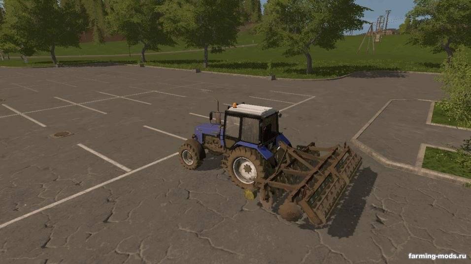 Мод Культиватор АГД-4.5 v 1.2 для Farming Simulator 2017