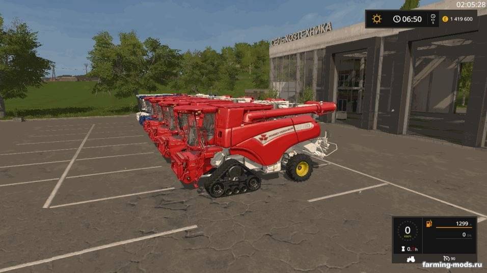Мод BD Harvester v 1.0 для Farming Simulator 2017