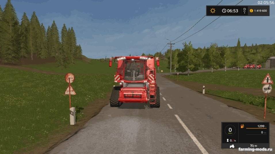Мод BD Harvester v 1.0 для Farming Simulator 2017