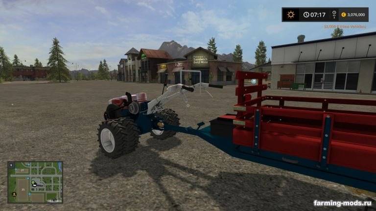 Мод Microtrator Tobata v 1.2 для Farming Simulator 2017