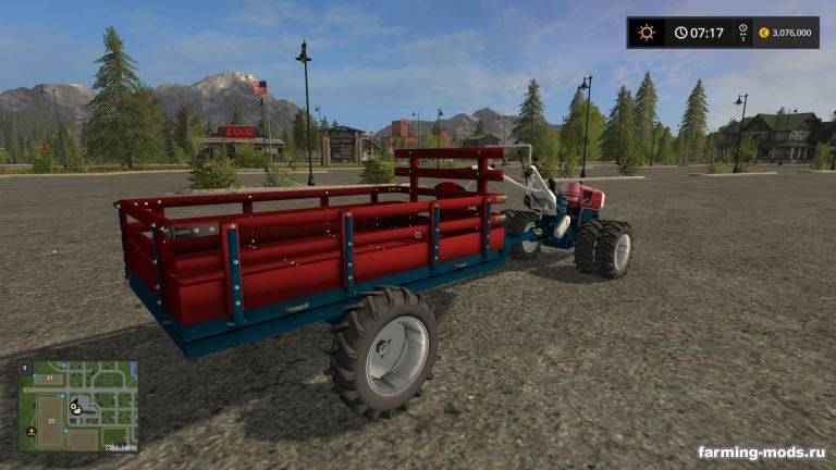 Мод Microtrator Tobata v 1.2 для Farming Simulator 2017