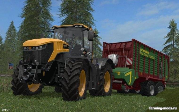 Мод JCB Fastrac 8330 v 1.0 для Farming Simulator 2017