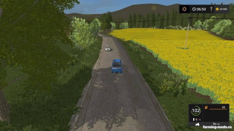 Мод Карта Nectiny Map v 2.0 для Farming Simulator 2017