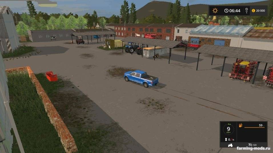 Мод Карта Nectiny Map v 2.0 для Farming Simulator 2017